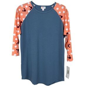 Lularoe Disney Randy Top Minnie Mouse - Size Medium
